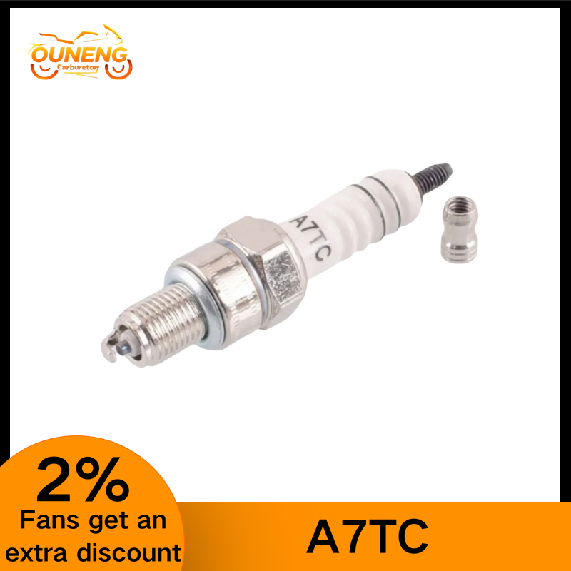Motorcycle Spark Plug - Per Honda GY6 GY6125 50cc 70cc