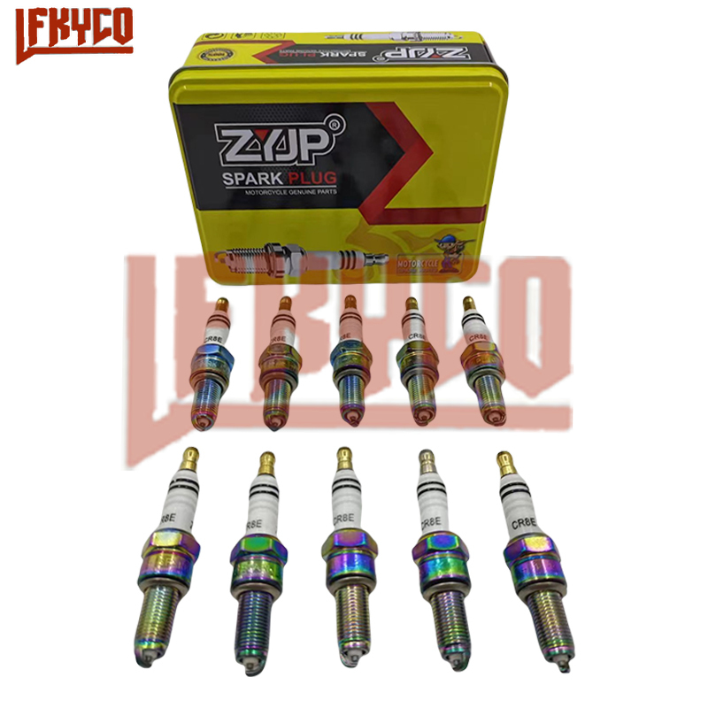 10PCS CR8E Torcia Al Iridio Ca - Motorcycle Spark Plug recensione e prezzo